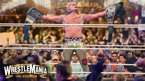 wrestlemania highlights